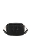 Bosswear Double B-embossed Crossbody Bag In Black