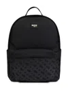 Bosswear Double B-monogram Backpack In Black