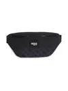 Bosswear Double B-monogram Belt Bag In Black