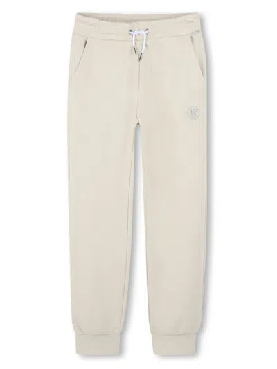 Bosswear Kids' Drawstring Track Pants In Neutrals
