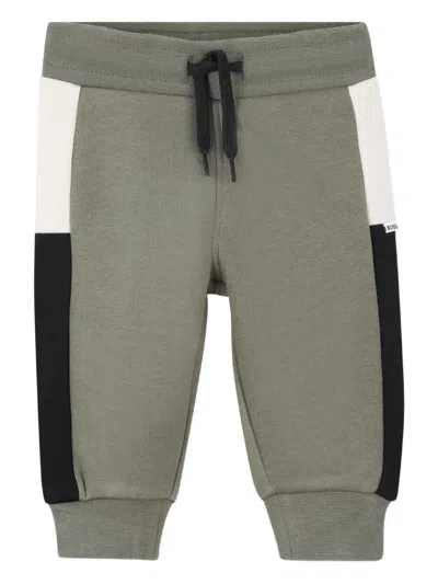 Bosswear Babies' Drawstring-waist Track Pants In Green