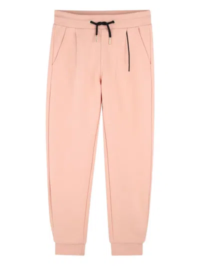 Bosswear Kids' Elasticated-waistband Track Pants In Pink