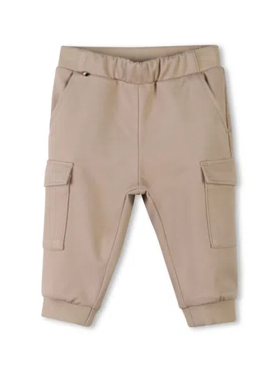 Bosswear Babies' Flap-pockets Track Pants In Neutrals