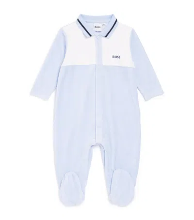 Bosswear Kids' Fleece All-in-one In Blue