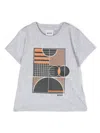 Bosswear Graphic-print Cotton T-shirt In Grey