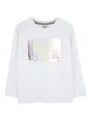 Bosswear Graphic-print Long-sleeve T-shirt In White