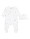 Bosswear Graphic-print Organic Cotton Pajamas (set Of Two) In White