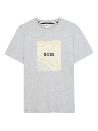 Bosswear Graphic-print T-shirt In Gray