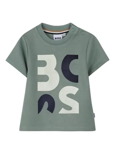 Bosswear Babies' Graphic-print T-shirt In Green
