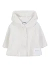 Bosswear Hooded Knitted Cardigan In White