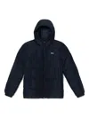 Bosswear Hooded Padded Jacket In Blue
