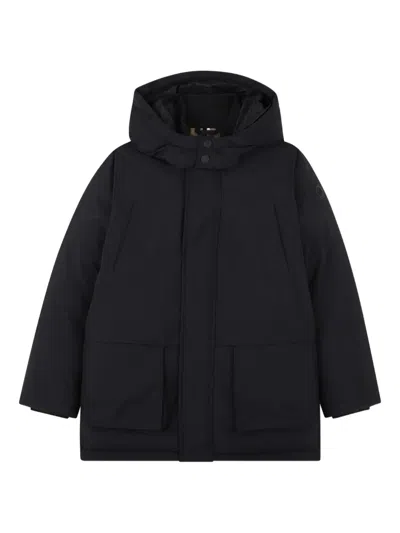 Bosswear Hooded Padded Parka In Black