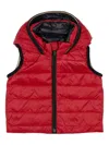 Bosswear Hooded Reversible Gilet In Red