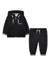 Bosswear Hooded Zip-up Tracksuit In Black