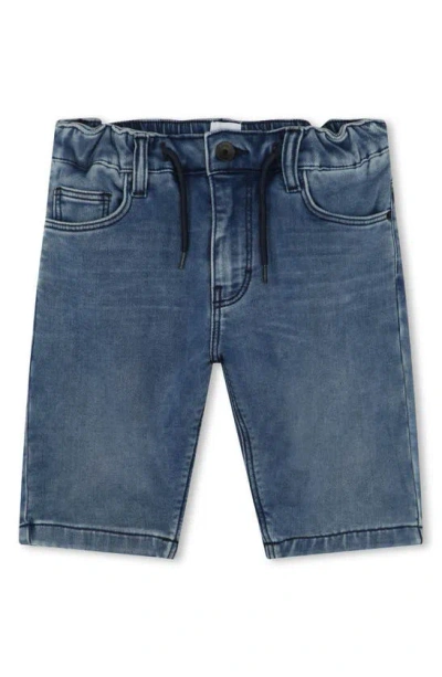 Bosswear Kids' Stretch Jean Shorts In Z03-double Stone