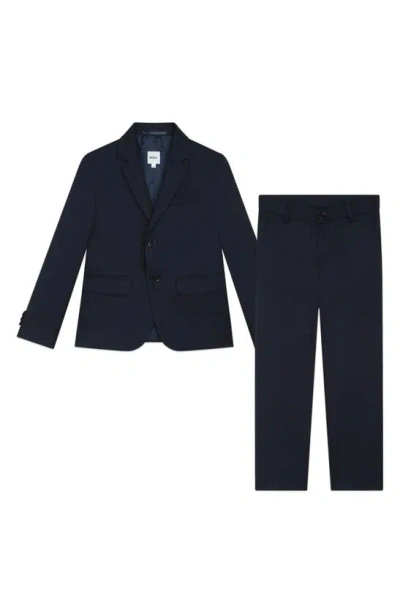 Bosswear Boss Kidswear Kids' Two-piece Suit In Electric Blue