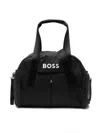Bosswear Logo-appliqué Changing Bag In Black