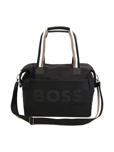 Bosswear Logo-appliqué Changing Bag In Black