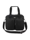Bosswear Logo-appliqué Changing Bag In Black