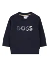 Bosswear Logo-appliqué Sweatshirt In Blue