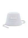 Bosswear Logo Bucket Hat In Blue