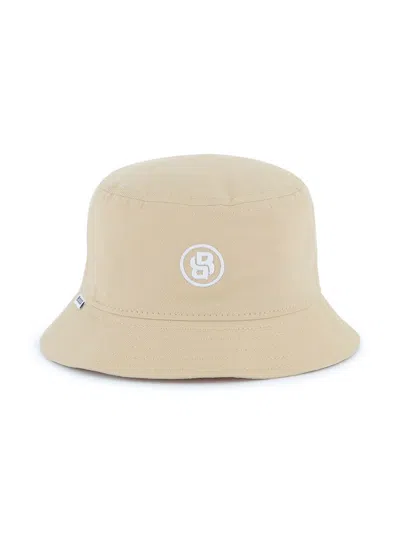 Bosswear Babies' Logo Bucket Hat In Neutrals