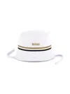 Bosswear Reversible Cotton Twill Bucket Hat In White