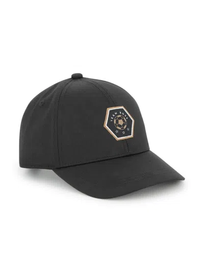 Bosswear Kids' Logo Cap In Black