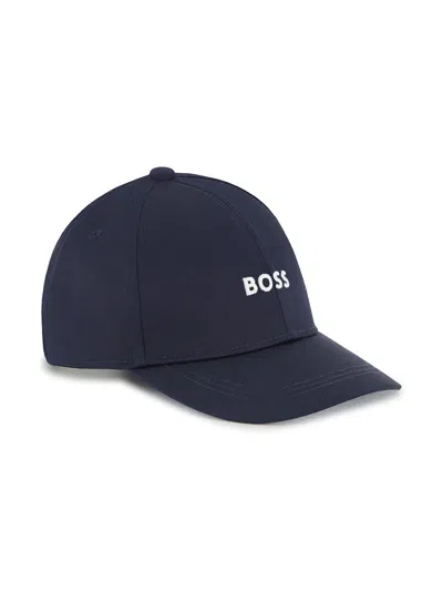 Bosswear Kids' Logo Cap In Blue
