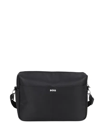 Bosswear Detachable Strap Changing Bag In Black