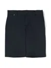 Bosswear Logo-detail Chino Shorts In 蓝色