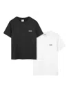 Bosswear Logo-detail T-shirt (set Of Two) In Multi