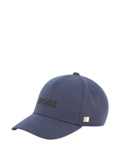 Bosswear Kids' Logo-embellished Cap In Gray