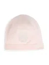 Bosswear Logo-embroidered Cotton Beanie And Slipper Set In 粉色