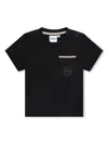 Bosswear Logo-embroidered Cotton T-shirt In Black
