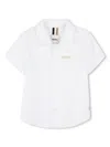 Bosswear Logo-embroidered Polo Shirt In White