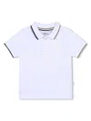 Bosswear Logo-embroidered Polo Shirt In White