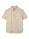Bosswear Logo-embroidered Shirt In Nude
