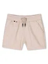 Bosswear Logo-embroidered Shorts In Neutrals