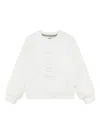 Bosswear Logo-embroidered Sweatshirt In White