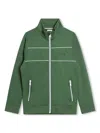 Bosswear Logo-embroidered Zipped Jacket In Green