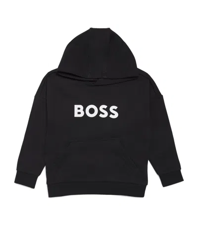 Bosswear Kids' Logo Hoodie In Black