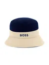Bosswear Logo-print Bucket Hat In White