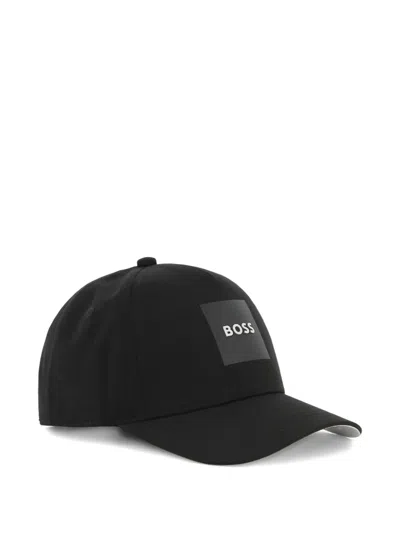 Bosswear Kids' Logo-print Cap In Black