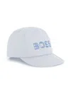Bosswear Logo-print Cap In Blue