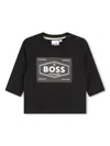Bosswear Logo-print Cotton T-shirt In Black