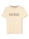 Bosswear Logo-print Cotton T-shirt In Neutrals