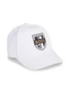 Bosswear Logo-print Curved Cap In White