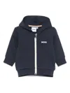 Bosswear Logo-print Hoodie In Blue