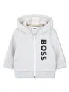 Bosswear Logo-print Hoodie In Grey
